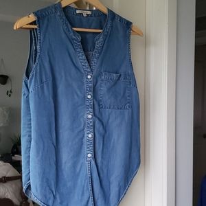 41 Hawthorn Sleeveless denim top